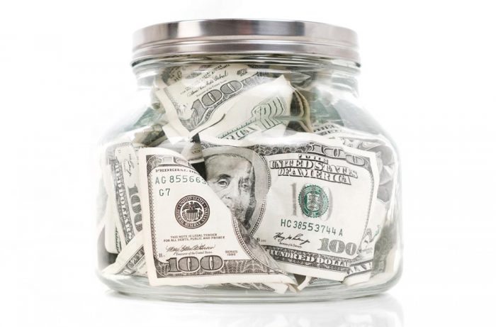 Jar of money