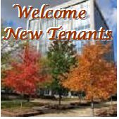 Welcome new tenants